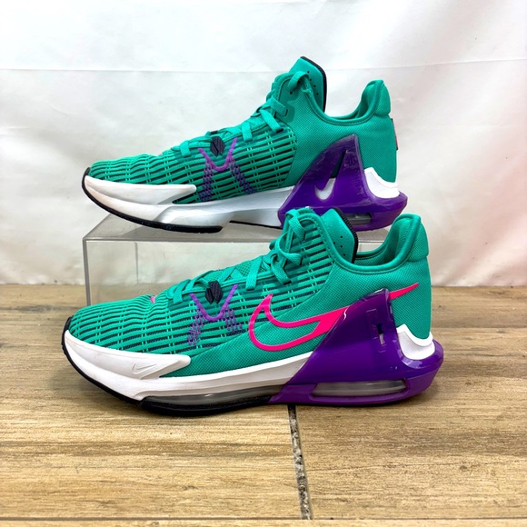 Nike Lebron Witness 6 VI South Beach CZ4052-300 Men's‎ Size 10 Basketball Shoes - Picture 1 of 12